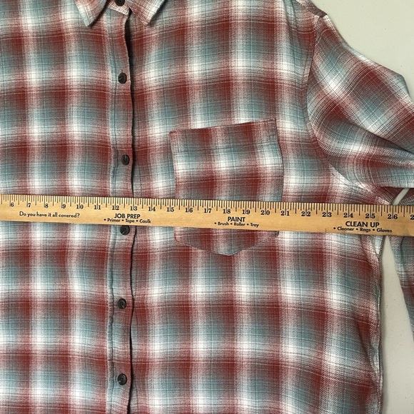❄️ NWT Wild Fable XL Plaid Shirt Relaxed Fit with Pockets - Picture 4 of 7